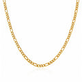 Necklace, 18K Gold Plated Steel